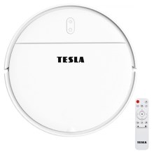 TESLA Electronics RoboStar - Ηλεκτρική σκούπα 2σε1 2500 mAh Wi-Fi Tuya λευκό + τηλεχειριστήριο