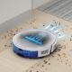 TESLA Electronics RoboStar - Ηλεκτρική σκούπα 2σε1 2600 mAh Wi-Fi λευκό + τηλεχειριστήριο
