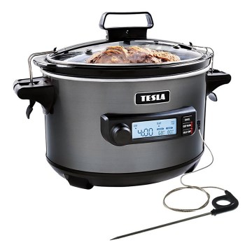 TESLA Electronics SlowCook - Συσκευή αργού μαγειρέματος 5,6 l 290W/230V