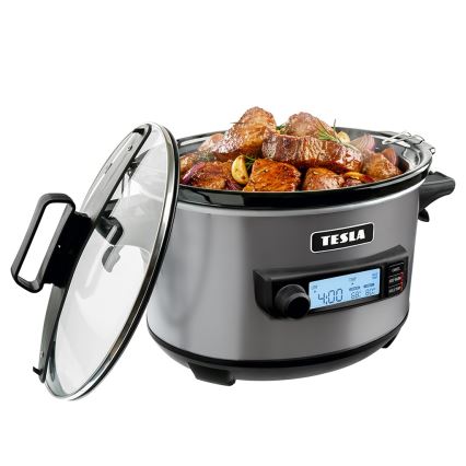TESLA Electronics SlowCook - Συσκευή αργού μαγειρέματος 5,6 l 290W/230V