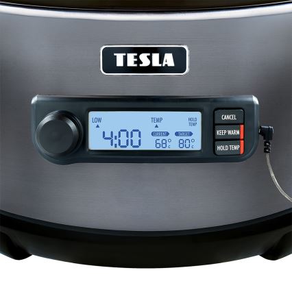 TESLA Electronics SlowCook - Συσκευή αργού μαγειρέματος 5,6 l 290W/230V