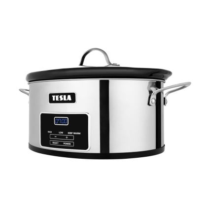 TESLA Electronics SlowCook - Ψηφιακή Κατσαρόλα Slow cooker 5,6 l 250W/230V