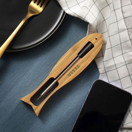 TESLA Electronics - Έξυπνο θερμόμετρο κρέατος με βάση φόρτισης 0-300 °C 5V IP67