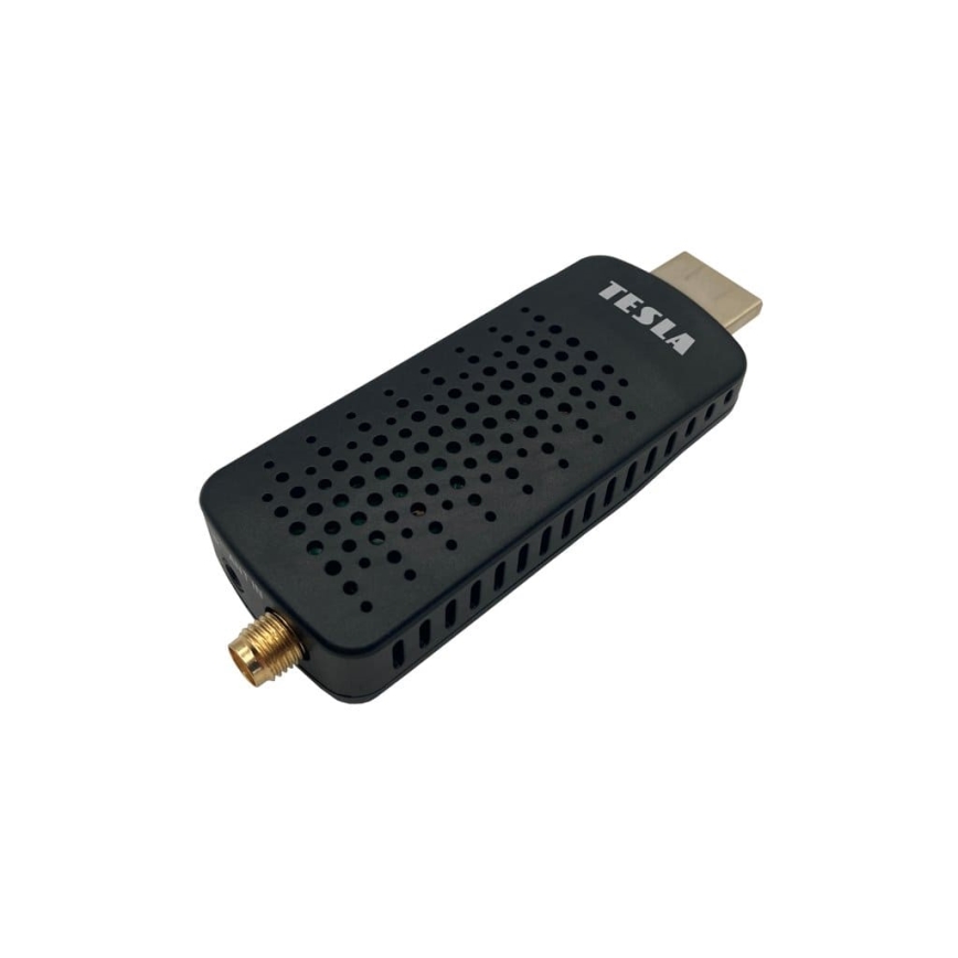 TESLA Electronics - DVB-T2 H.265 (HEVC) δέκτης, HDMI-CEC 2xAAA + τηλεχειριστήριο
