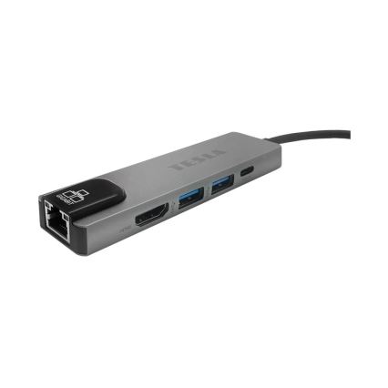 TESLA Electronics - Πολυχρηστικό USB hub 5σε1