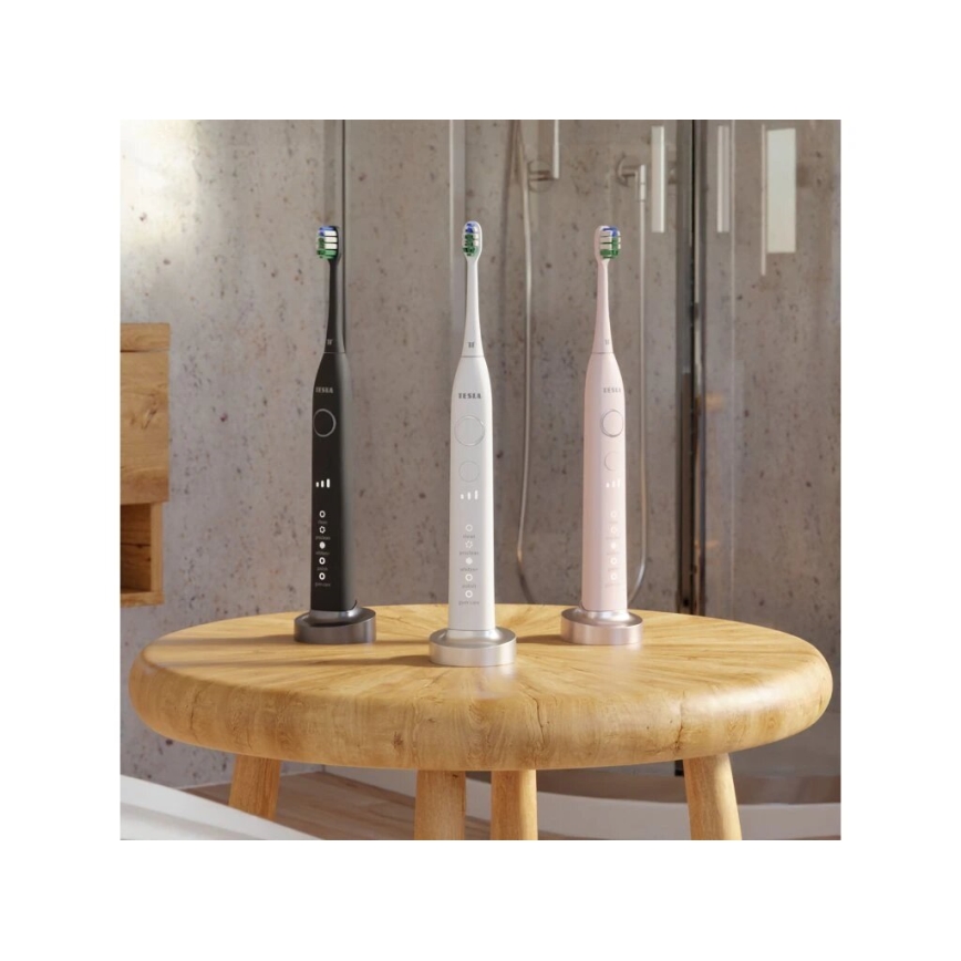 TESLA Smart - Ηλεκτρική οδοντόβουρτσα υπερήχων TS400 μαύρη