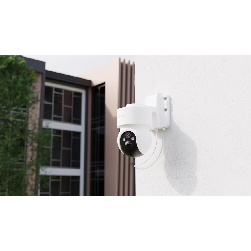 TESLA Smart - Smart Εξωτερικού χώρου camera με αισθητήρα 360 4G 2K 1296p 9600 mAh 5V IP65