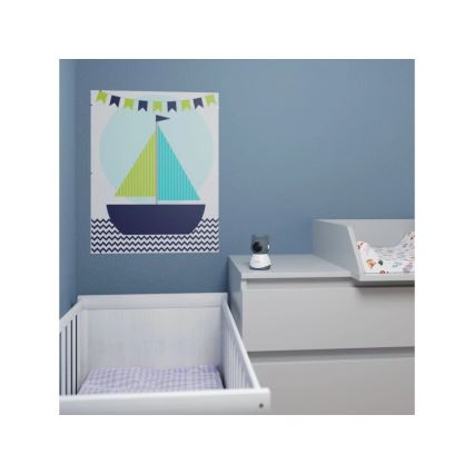 TESLA Smart - Ενδοεπικοινωνία μωρού με κάμερα & οθόνη Wi-Fi