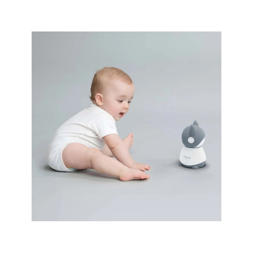 TESLA Smart - Ενδοεπικοινωνία μωρού με κάμερα & οθόνη Wi-Fi