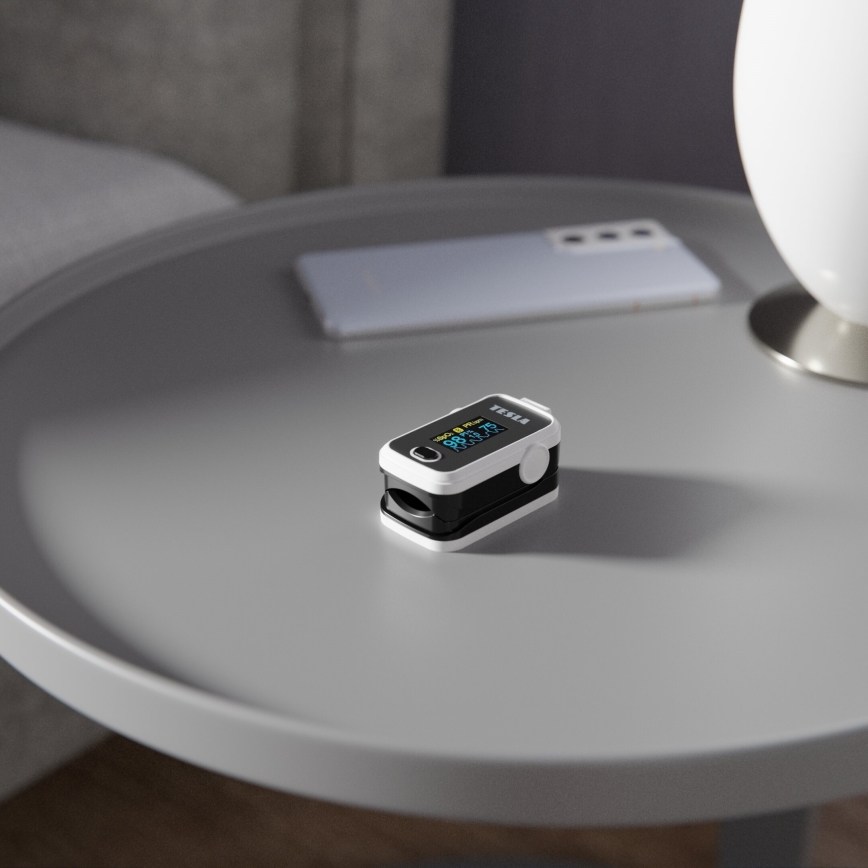 TESLA Smart - Έξυπνος παλμικός οξύμετρος 2xAAA IP22