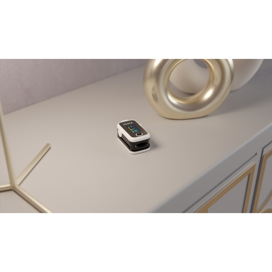 TESLA Smart - Έξυπνος παλμικός οξύμετρος 2xAAA IP22