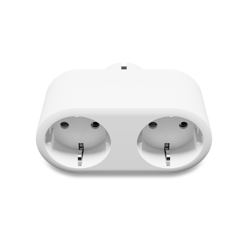 TESLA Smart - Έξυπνη διπλή πρίζα 3690W/230V/16A Wi-Fi Tuya
