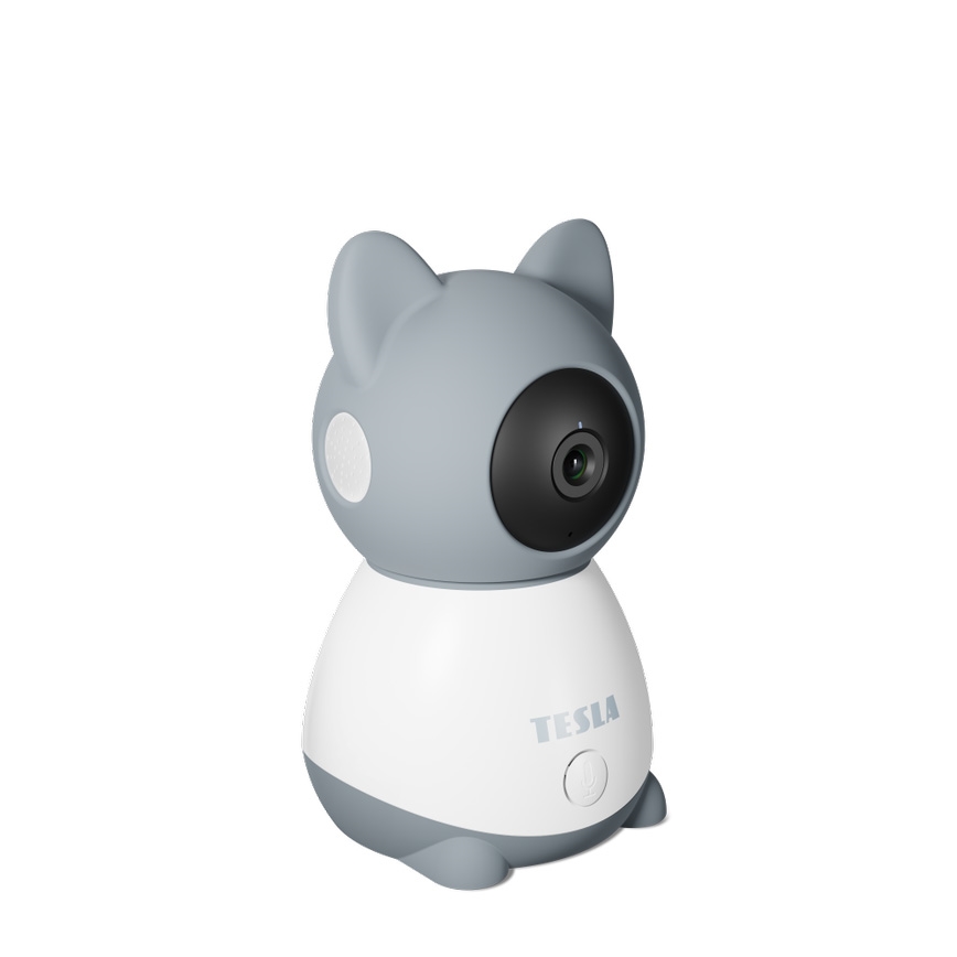 TESLA Smart - Έξυπνη κάμερα 360 Baby Full HD 1080p 5V Wi-Fi γκρι