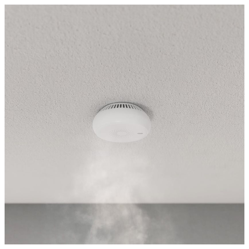 TESLA Smart - Έξυπνος ανιχνευτής καπνού 1xCR123A Zigbee