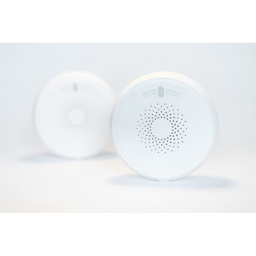 TESLA Smart - Έξυπνος ανιχνευτής καπνού 1xCR123A Zigbee