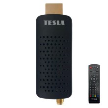 Tesla - Δέκτης DVB-T2 H.265 (HEVC), HDMI-CEC 2xAAA + τηλεχειριστήριο