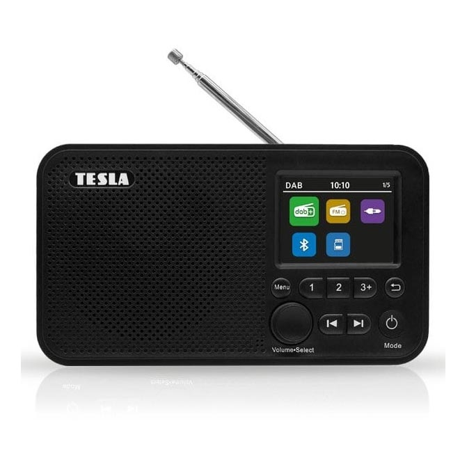 Tesla -Επιτραπέζιο Ραδιόφωνο DAB+ FM 5W/1800 mAh μαύρο