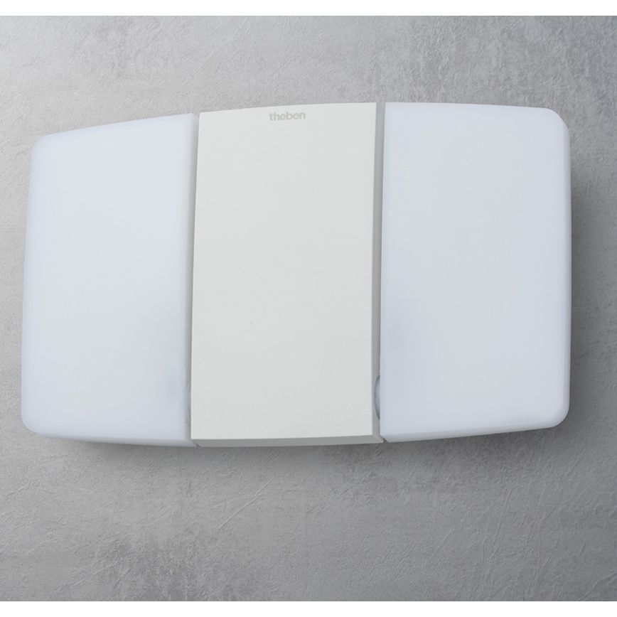 theben - LED επιτοίχιος προβολέας 2xLED/10W/230V λευκό IP55