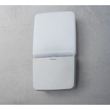 theben - LED Επιτοίχιος προβολέας LED/11W/230V ασημί IP55