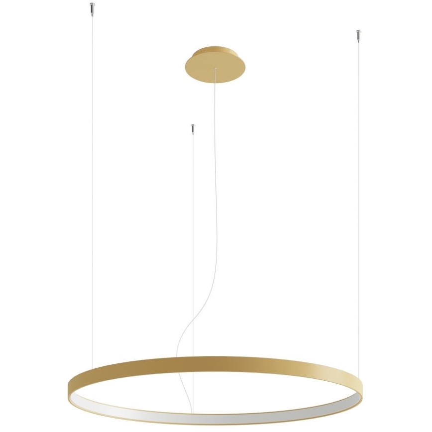 Thoro TH.174 -  Κρεμαστό φωτιστικό οροφής LED RIO LED/50W/230V CRI 90 3000K διάμετρος 78 cm χρυσό