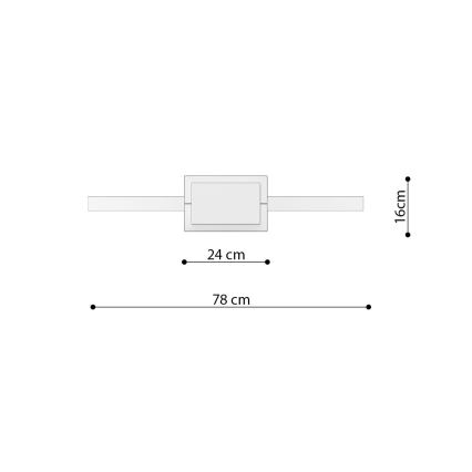 Thoro TH.175 -  Κρεμαστό φωτιστικό οροφής LED RIO LED/50W/230V CRI 90 3000K διάμετρος 78 cm χρυσό