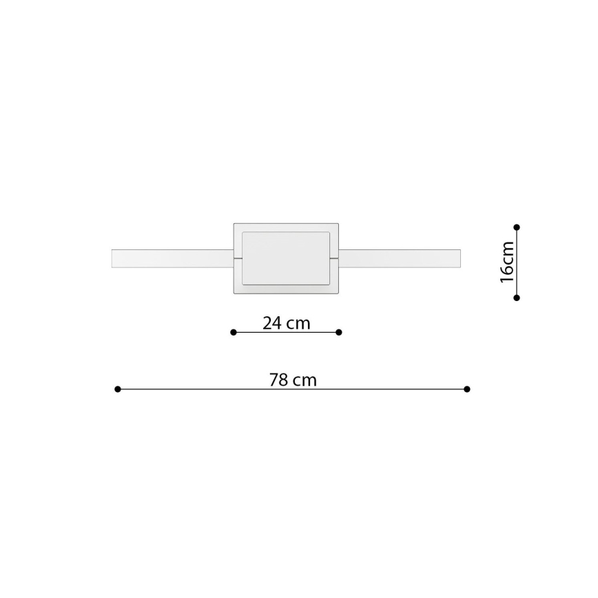 Thoro TH.175 -  Κρεμαστό φωτιστικό οροφής LED RIO LED/50W/230V CRI 90 3000K διάμετρος 78 cm χρυσό