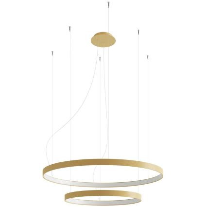 Thoro TH.214 -  Κρεμαστό φωτιστικό οροφής LED RIO LED/80W/230V CRI 90 3000K χρυσό