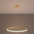 Thoro TH.216 -  Κρεμαστό φωτιστικό οροφής LED RIO LED/30W/230V CRI 90 3000K διάμετρος 55 cm χρυσό