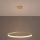 Thoro TH.216 - Κρεμαστό φωτιστικό οροφής LED RIO LED/30W/230V CRI90 3000K διάμετρος 55 cm χρυσαφί