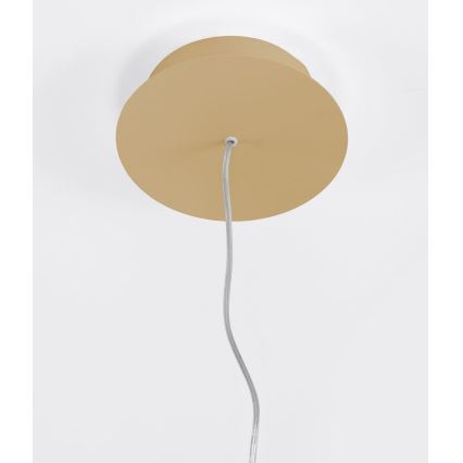 Thoro TH.216 -  Κρεμαστό φωτιστικό οροφής LED RIO LED/30W/230V CRI 90 3000K διάμετρος 55 cm χρυσό