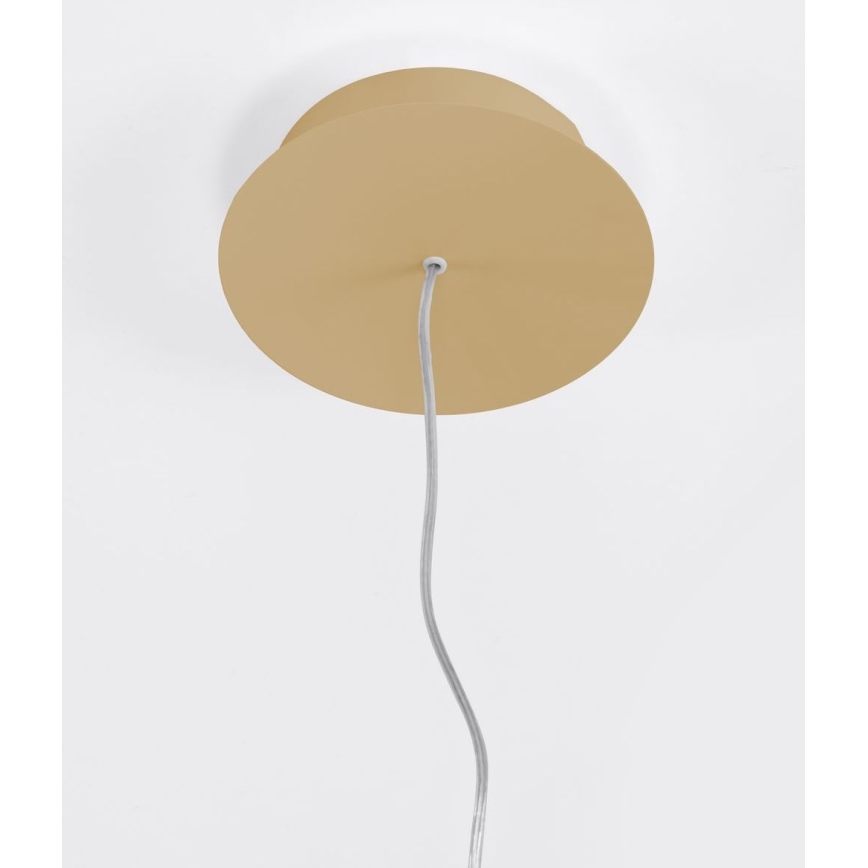 Thoro TH.216 -  Κρεμαστό φωτιστικό οροφής LED RIO LED/30W/230V CRI 90 3000K διάμετρος 55 cm χρυσό