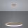 Thoro TH.217 -  Κρεμαστό φωτιστικό οροφής LED RIO LED/30W/230V CRI 95 4000K διάμετρος 55 cm χρυσό