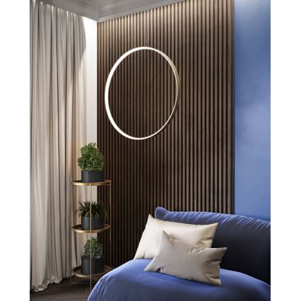 Thoro TH.221 -  Κρεμαστό φωτιστικό οροφής LED RIO LED/30W/230V CRI 95 4000K διάμετρος 55 cm χρυσό