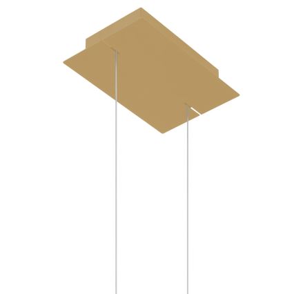 Thoro TH.221 -  Κρεμαστό φωτιστικό οροφής LED RIO LED/30W/230V CRI 95 4000K διάμετρος 55 cm χρυσό