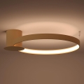 Thoro TH.222 - Φωτιστικό οροφής LED RIO LED/30W/230V CRI 90 3000K διάμετρος 55 cm χρυσό