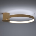 Thoro TH.223 - Φωτιστικό οροφής LED RIO LED/30W/230V CRI 95 4000K διάμετρος 55 cm χρυσό
