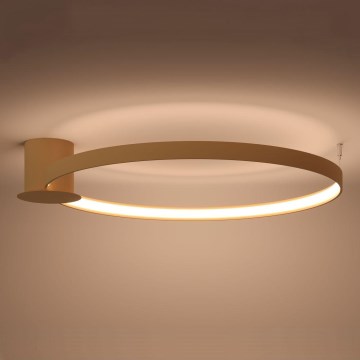 Thoro TH.224 - Φωτιστικό οροφής LED RIO LED/50W/230V CRI 90 3000K διάμετρος 78 cm χρυσό