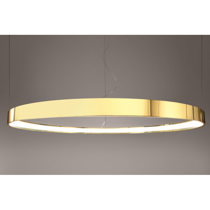Thoro TH.246 -  Κρεμαστό φωτιστικό οροφής LED RIO LED/50W/230V CRI 90 3000K διάμετρος 78 cm χρυσό