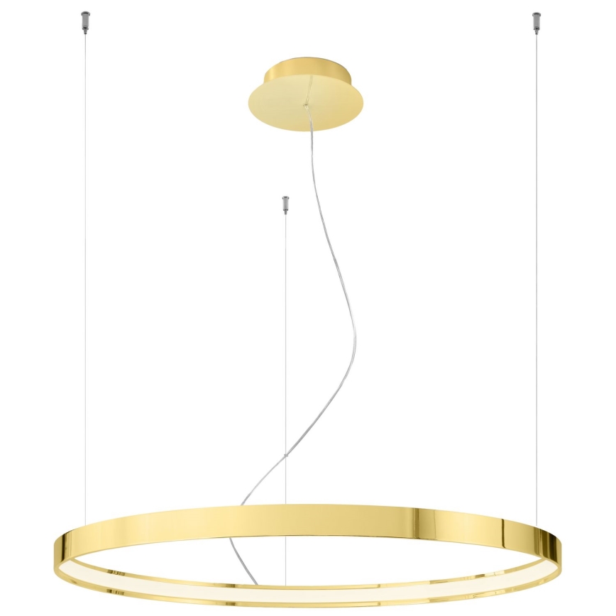 Thoro TH.246 -  Κρεμαστό φωτιστικό οροφής LED RIO LED/50W/230V CRI 90 3000K διάμετρος 78 cm χρυσό