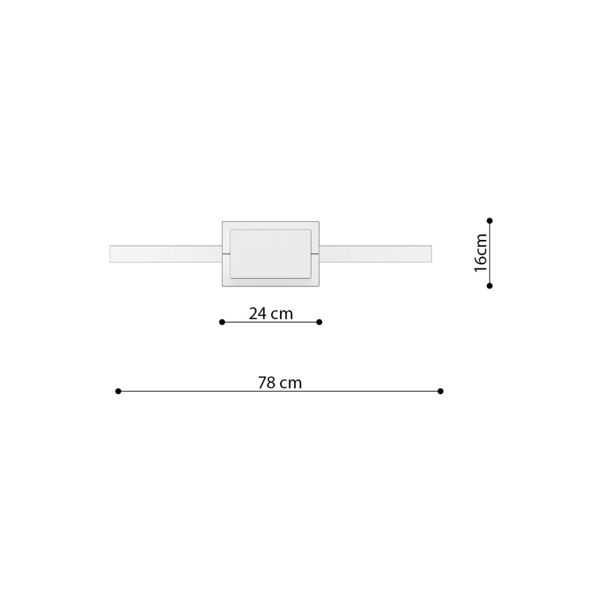 Thoro TH.248 -  Κρεμαστό φωτιστικό οροφής LED RIO LED/50W/230V CRI 90 3000K διάμετρος 78 cm χρυσό