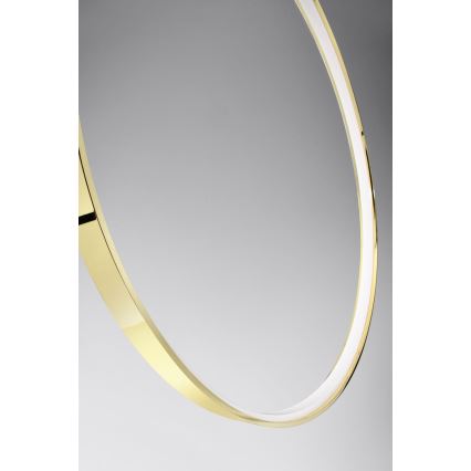 Thoro TH.248 -  Κρεμαστό φωτιστικό οροφής LED RIO LED/50W/230V CRI 90 3000K διάμετρος 78 cm χρυσό