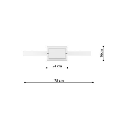 Thoro TH.248 -  Κρεμαστό φωτιστικό οροφής LED RIO LED/50W/230V CRI 90 3000K διάμετρος 78 cm χρυσό