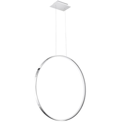 Thoro TH.249 -  Κρεμαστό φωτιστικό οροφής LED RIO LED/50W/230V CRI 90 4000K διάμετρος 78 cm γυαλιστερό χρώμιο