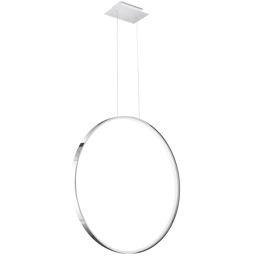 Thoro TH.249 -  Κρεμαστό φωτιστικό οροφής LED RIO LED/50W/230V CRI 90 4000K διάμετρος 78 cm γυαλιστερό χρώμιο