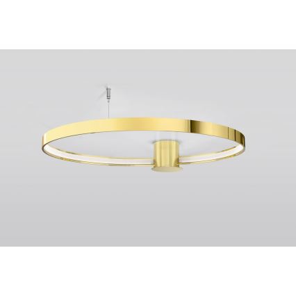 Thoro TH.252 - Φωτιστικό οροφής LED RIO LED/50W/230V CRI 90 3000K διάμετρος 78 cm χρυσό