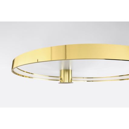 Thoro TH.252 - Φωτιστικό οροφής LED RIO LED/50W/230V CRI 90 3000K διάμετρος 78 cm χρυσό