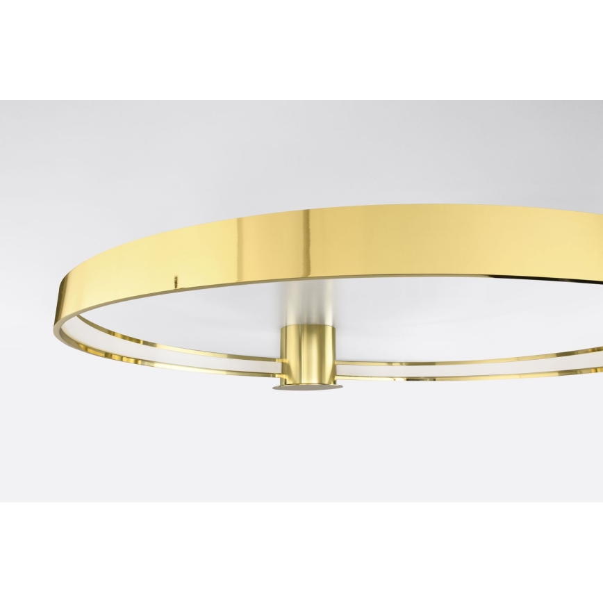 Thoro TH.252 - Φωτιστικό οροφής LED RIO LED/50W/230V CRI 90 3000K διάμετρος 78 cm χρυσό