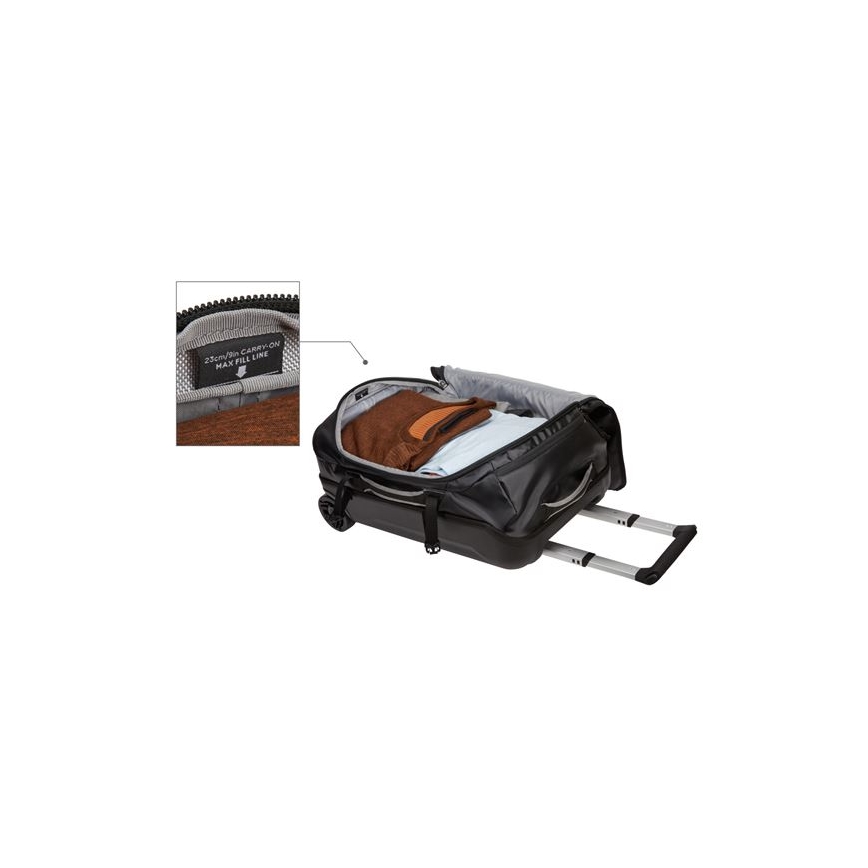 Thule TL-TCCO122K - Αθλητική τσάντα τρόλει Chasm 40 l μαύρο