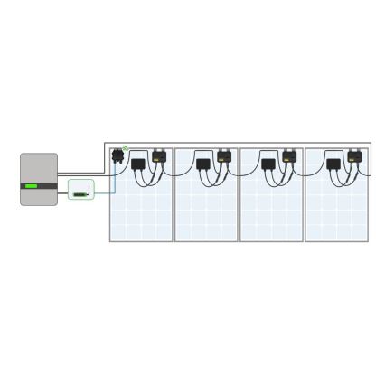 Tigo TS4-A-O 700W - Βελτιστοποιητής ισχύος για πάνελ, 1,2m καλώδιο, MC4