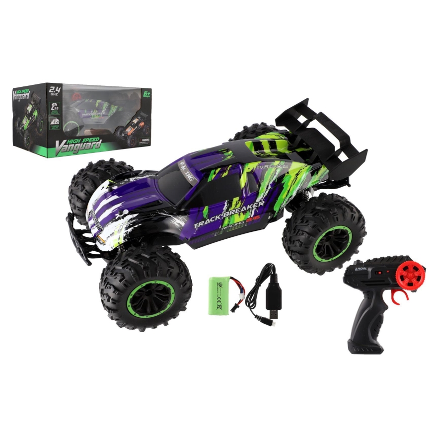 Τηλεκατευθυνόμενο RC buggy 7,4V/500 mAh, μωβ